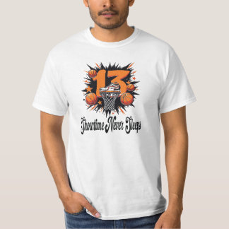 Showtime slaapt nooit t-shirt