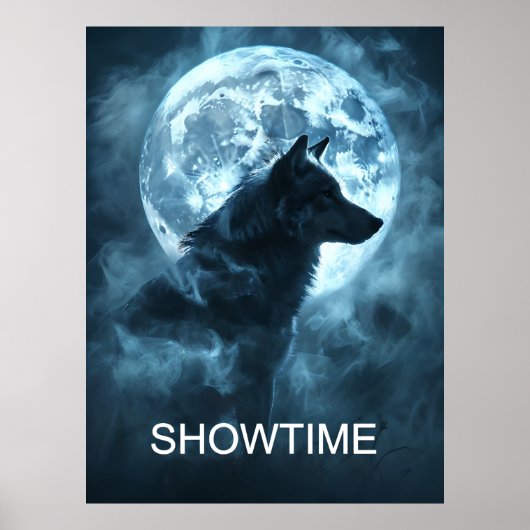 Showtime Weerwolf Poster, Full Moon Transformation Poster (Voorkant)