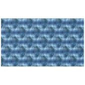 Showy blue hammered gebogen herhaling van glas tafelkleed (Voorkant (Horizontaal))