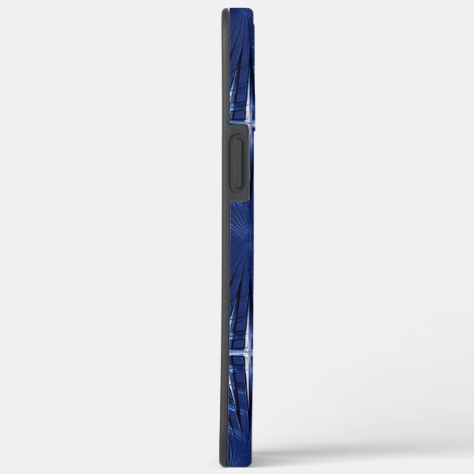 Showy blue puntige grille, opgeblazen, opgeblazen Case-Mate iPhone case (Achterkant / Rechts)