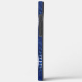 Showy blue puntige grille, opgeblazen, opgeblazen Case-Mate iPhone case (Achterkant / Links)