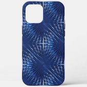 Showy blue puntige grille, opgeblazen, opgeblazen Case-Mate iPhone case (Achterkant)