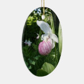 Showy Lady's Slipper Keramisch Ornament (Rechts)