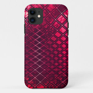 Showy red tekening of gekromde jute Case-Mate iPhone case