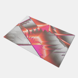 Showy zalm of perzik, zeer ruw gedigitaliseerd deurmat