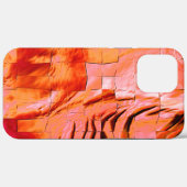 Showzalmkleur in mozaïektextuur, zacht gebogen Case-Mate iPhone case (Achterkant (horizontaal))