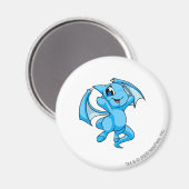 Shoyru Blue Magneet (Voorkant / Achterkant)