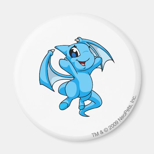 Shoyru Blue Magneet (Voorkant)