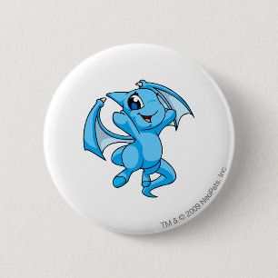 Shoyru Blue Ronde Button 5,7 Cm