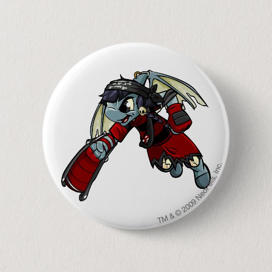 Shoyru Krawk Island Player Ronde Button 5,7 Cm (Voorkant)