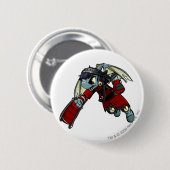 Shoyru Krawk Island Player Ronde Button 5,7 Cm (Voorkant /achterkant)