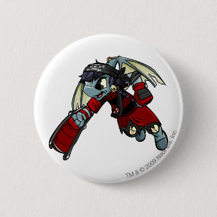 Shoyru Krawk Island Player Ronde Button 5,7 Cm