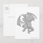 Shoyru Silver Briefkaart (Voorkant / Achterkant)