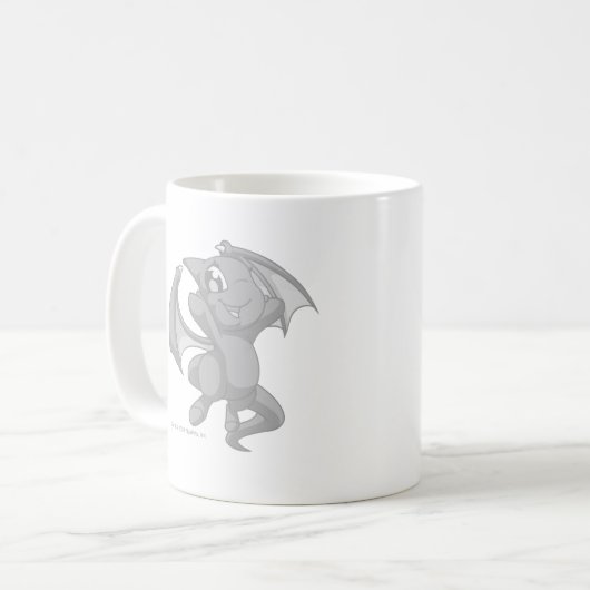 Shoyru Silver Koffiemok (Voorkant links)