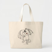 Shoyru White Grote Tote Bag (Voorkant)