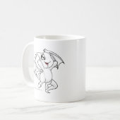 Shoyru White Koffiemok (Voorkant links)