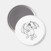 Shoyru White Magneet (Voorkant / Achterkant)