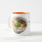 Shoyu Ramen Tweekleurige Koffiemok (Voorkant links)