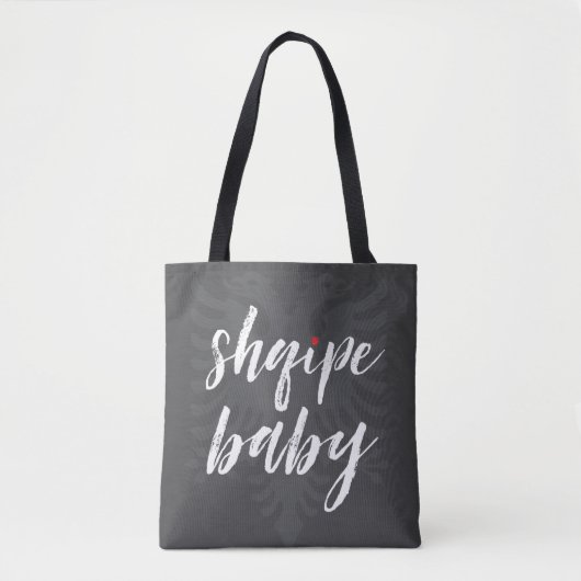 shqipe baby Albanese adelaar canvas tas (Voorkant)