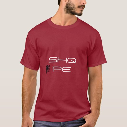 SHQIPE T-SHIRT (Voorkant)