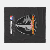 SHR Custom Fleece Blanket, medium Deken (Voorkant (Horizontaal))