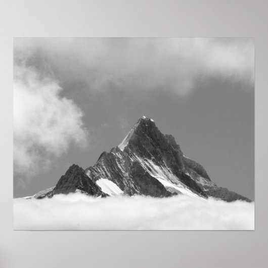 Shreckhorn-top, 3741 m. vanaf Faulhorn, Poster (Voorkant)