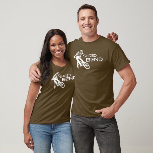 Shred Bend Oregon Mountainbiken T-shirt (Unisex)
