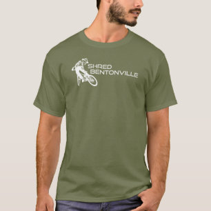 Shred Bentonville Arkansas Mountainbike T-shirt