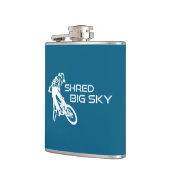 Shred Big Sky Montana Mountainbiken Heupfles (Links)