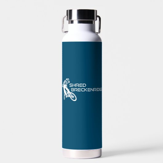 Shred Breckenridge Colorado Mountainbike Waterfles (Voorkant)