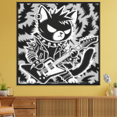 Shred Canvas Afdruk (Insitu (Woonkamer))