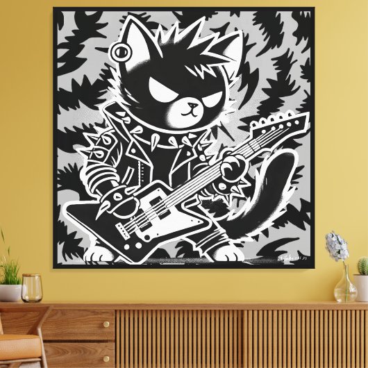 Shred Canvas Afdruk (Insitu (Woonkamer))