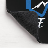 Shred de Gnar Snowboard Snowboarder Muismat (Hoek)
