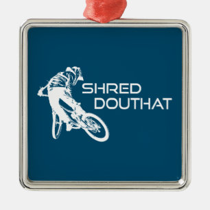Shred Douthat State Park Virginia Mountain Biking Metalen Ornament