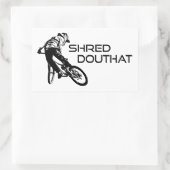 Shred Douthat State Park Virginia Mountain Biking Rechthoekige Sticker (Tas)