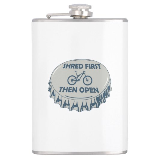 Shred First Dan Open Mountain Biking Heupfles (Voorkant)