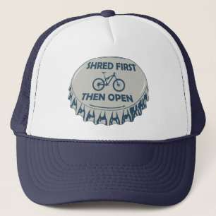 Shred First Dan Open Mountain Biking Trucker Pet