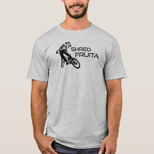 Shred Fruita Colorado Mountain Biking T-shirt (Voorkant)