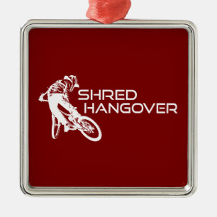 Shred Hangover Arizona Mountainbiken Metalen Ornament