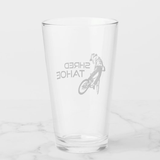 Shred Lake Tahoe mountainbiken Glas (Achterkant)