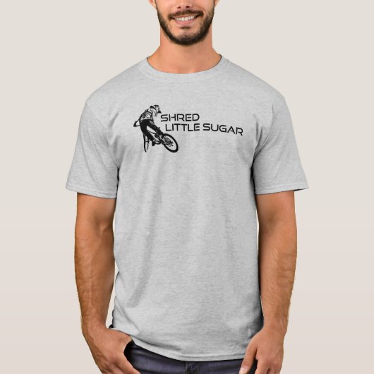 Shred Little Sugar Arkansas Mountain Biking T-shirt (Voorkant)