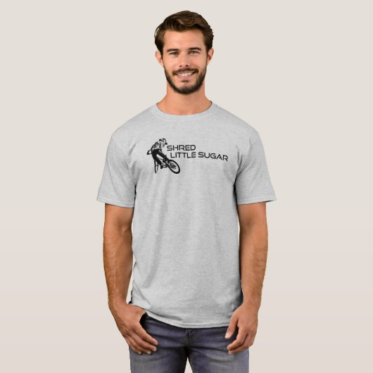 Shred Little Sugar Arkansas Mountain Biking T-shirt (Voorkant volledig)