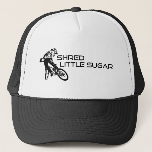 Shred Little Sugar Arkansas Mountain Biking Trucker Pet (Voorkant)