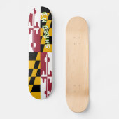 Shred Maryland Flag Skateboard (Voorkant)