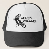 Shred Moab Mountain Biking Trucker Pet (Voorkant)