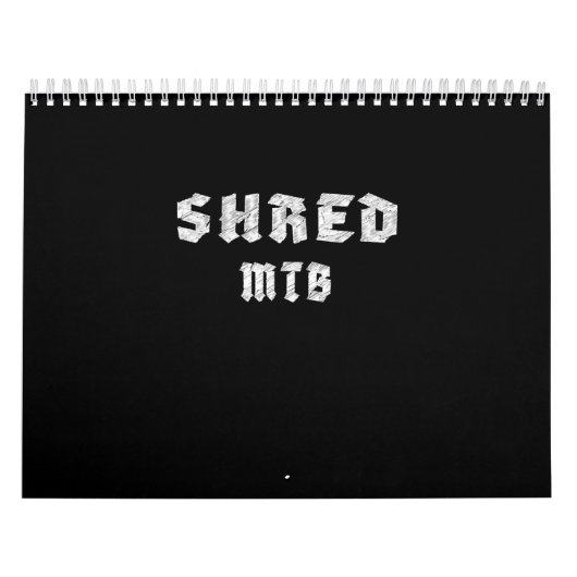 Shred Mtb Mountain Biking Kalender (Hoes)