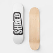 SHRED Officieel skateboard (Voorkant)