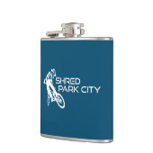 Shred Park City Utah Mountainbiken Heupfles (Links)