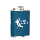 Shred Park City Utah Mountainbiken Heupfles (Rechts)