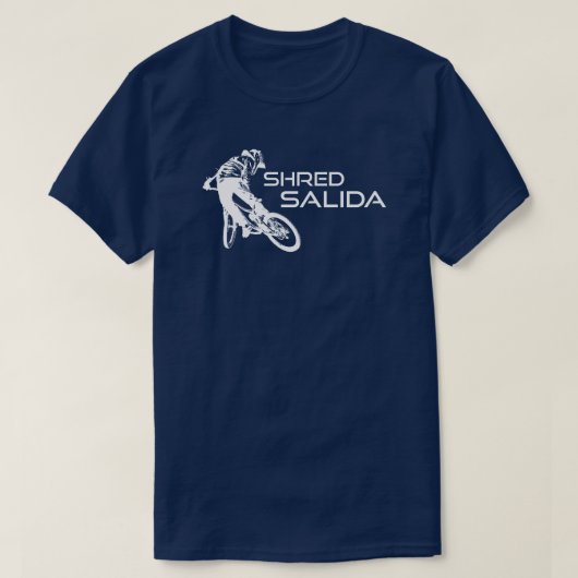 Shred Salida Colorado Mountainbike T-shirt (Design voorkant)